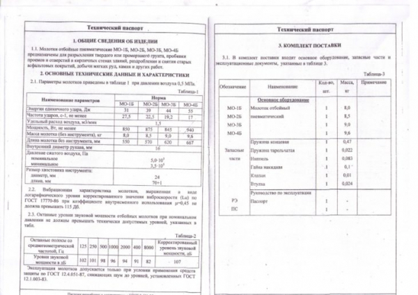 Отбойный молоток и его эксплуатация