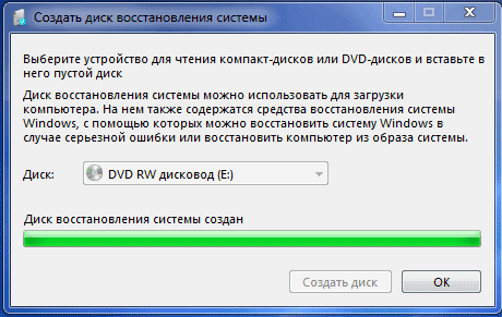 Резервное копирование в Windows 7