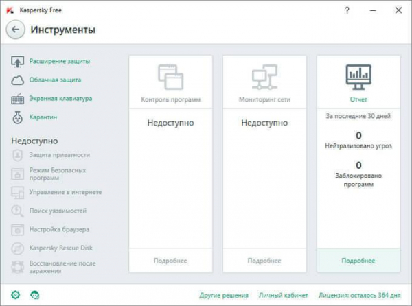 Kaspersky Free — бесплатный антивирус Касперского